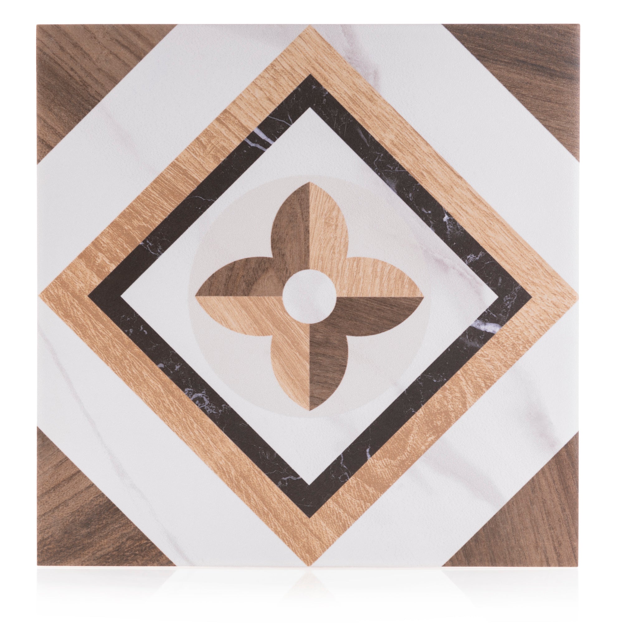 8x8 Art Wood Marble design 2 porcelain tile - Industry Tile